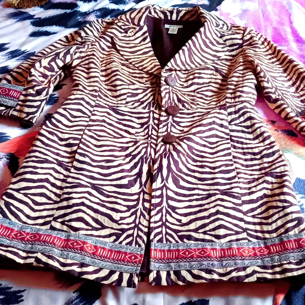 Harold's  zebra jacket